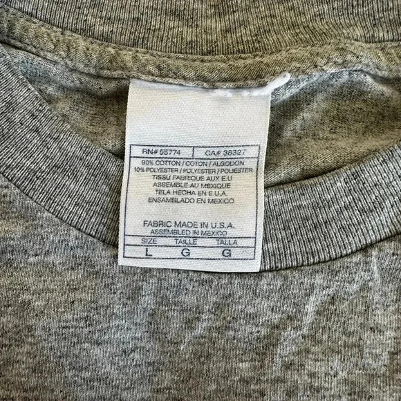 Y2K Dragon Ball Z 2002 Bird Studio Vegito Fusion Gray T Shirt Large USA DBZ. - Picture 3 of 9